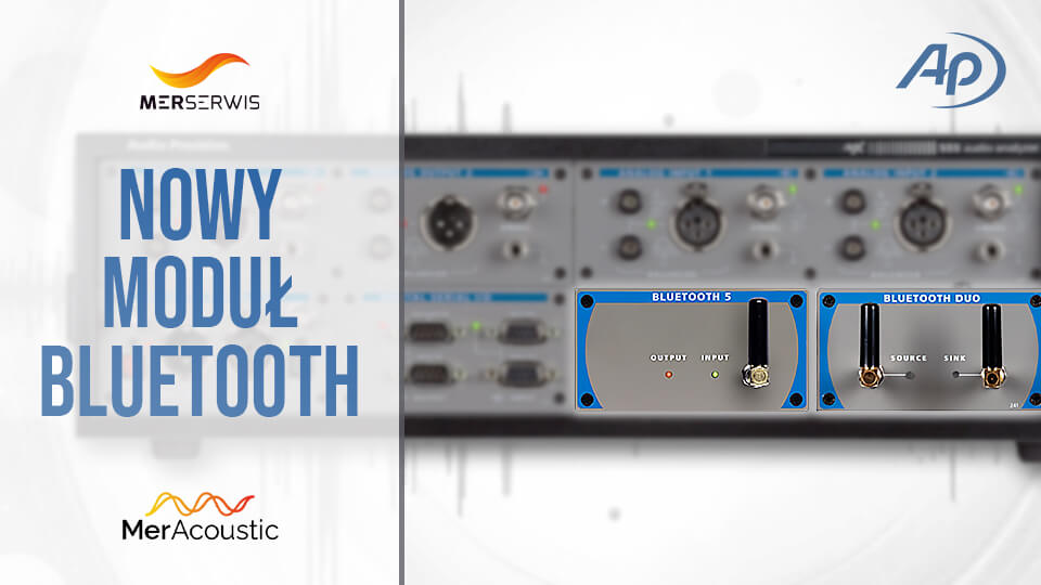 Nowy moduł Bluetooth® od Audio Precision