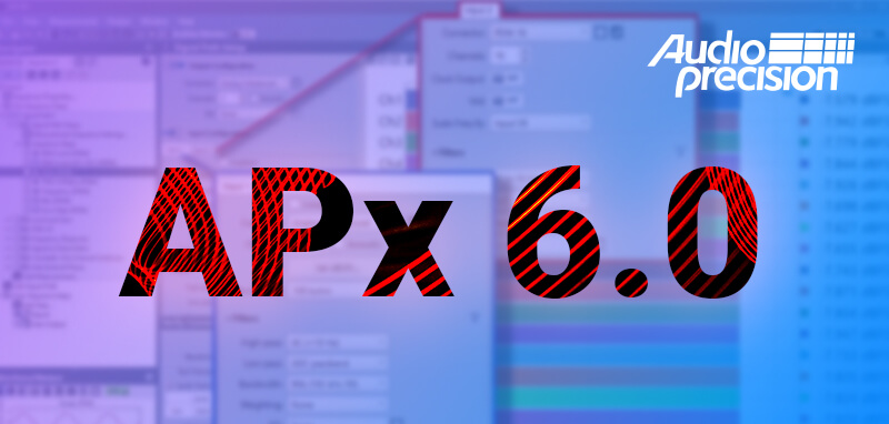 Oprogramowanie Audio Precision APx 6.0