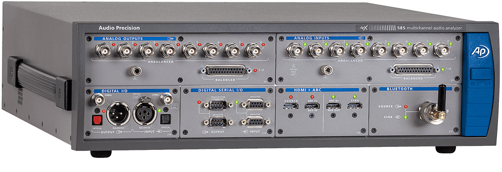 Audio Precision Rear Panel Analizatory Audio Precision – Profesjonalne Pomiary Audio