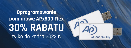30% rabatu ma oprogramowanie Apx500